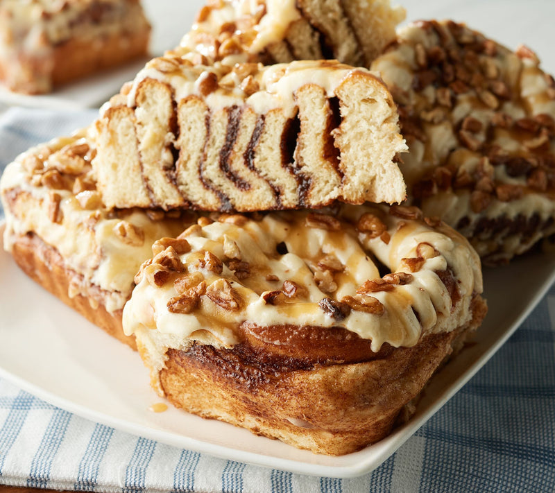 CinnaMom (6) 12-oz Jumbo Buttercream Frosted Cinnamon Rolls — Main view