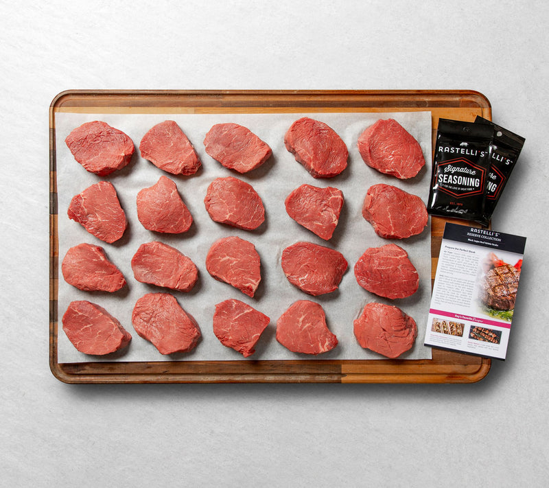 Rastelli's (20) 6-oz Reserve Center Cut Sirloin Steaks — View 2