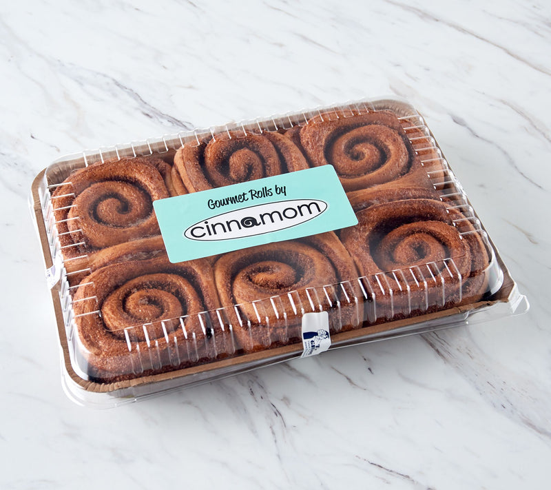 CinnaMom Bakery (6) 12-oz Old-Fashioned Jumbo Cinnamon Rolls — View 2