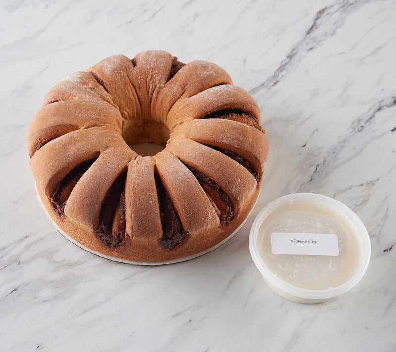 CinnaMom Bakery 4.5-lb Cinnamon Tea Ring With Glaze — View 2