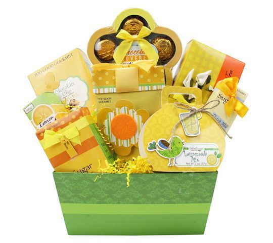 Too Good Gourmet "You Are My Sunshine" Gift Basket — Main view