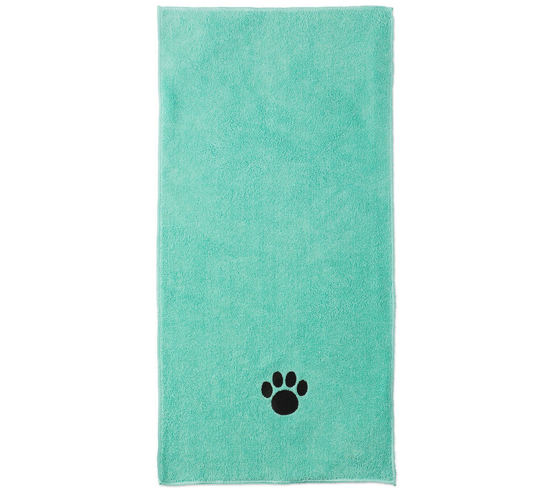 Bone Dry Embroidered Paw Pet Towel 15" x 30" Set of 3 — View 6