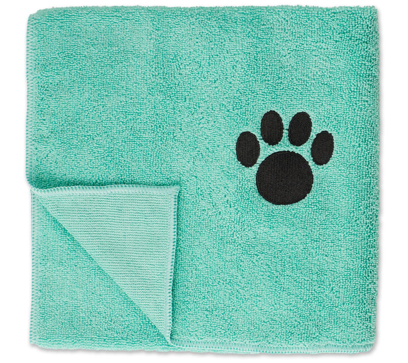 Bone Dry Embroidered Paw Pet Towel 15" x 30" Set of 3 — View 8