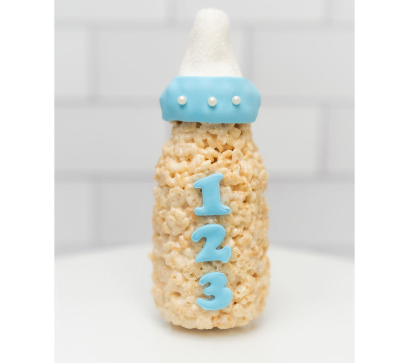 Creative Crispies 6 Piece Blue Baby Bottle Gift Set — View 4