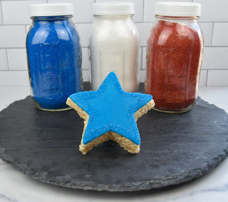 Creative Crispies 12-Piece Red, White & Blue St ar Treats — View 4