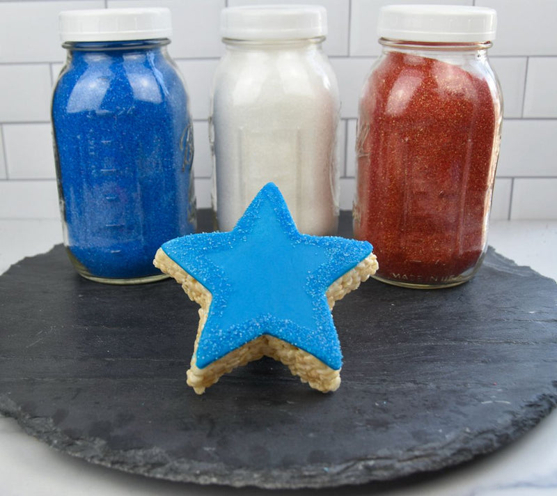 Creative Crispies 6-Piece Red, White & Blue Sta r Treats — View 5