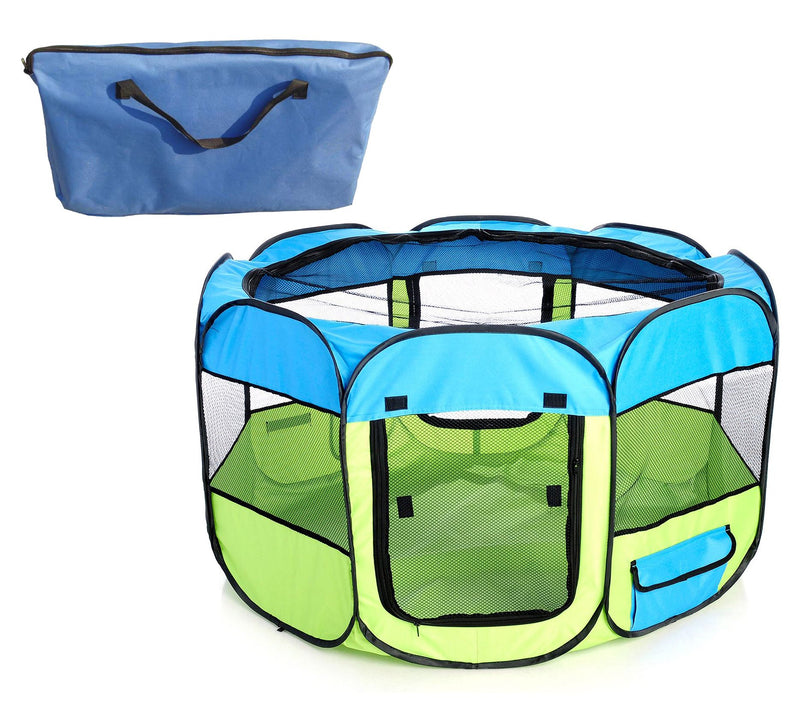Pet Life All-Terrain Wire-Framed Collapsible Trvel Playpen — View 5