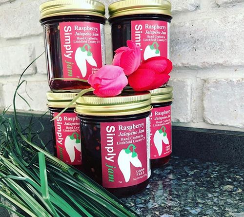 Simply Jam 2 Pack of Mild & Raspberry Hot Pepper Jam — View 3