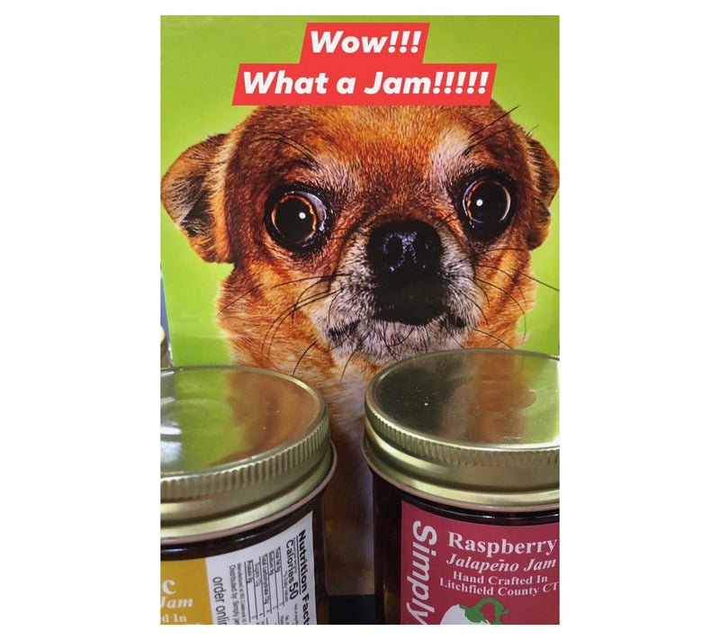 Simply Jam 2 Pack of Mild & Raspberry Hot Pepper Jam — View 4