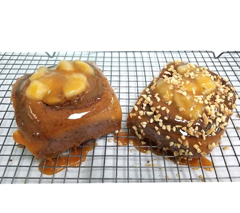 Cinnamom Bakery (12) Individual 6-oz Caramel Aple/Peanut Roll — View 3