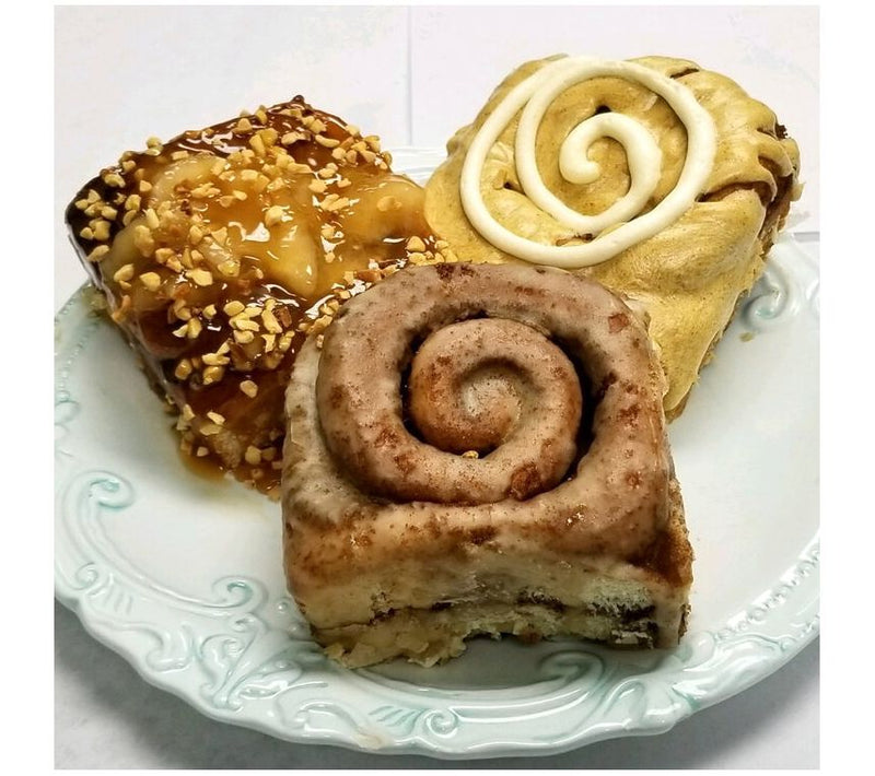 Cinnamom Bakery (12) Individual Autumn Varietyinnamon Rolls — Main view