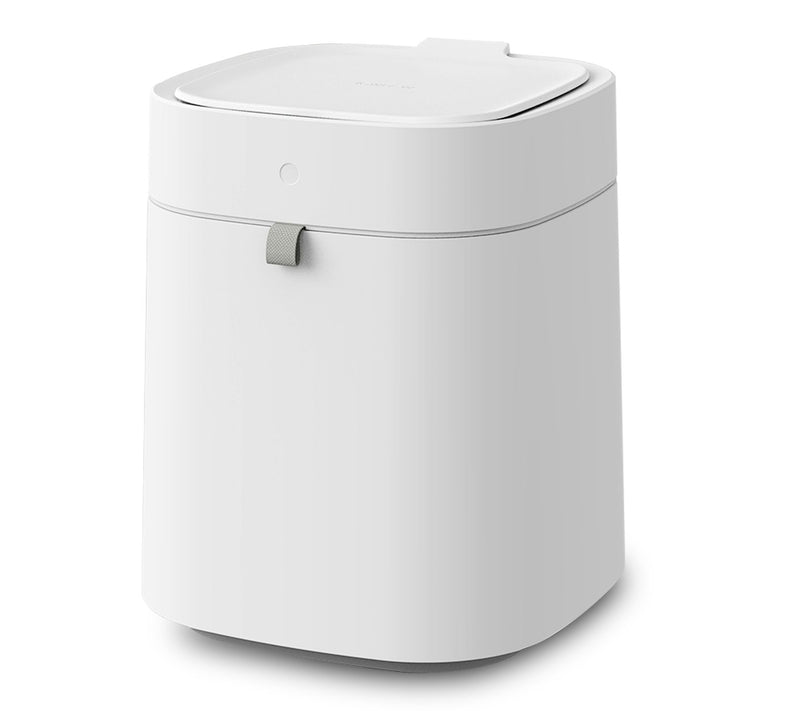 Townew T02A WHITE 3.5 Gallon Smart Trash Can — View 3