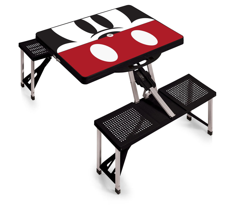 Mickey Mouse Portable and Folding Picnic Tableith Seats — Main view
