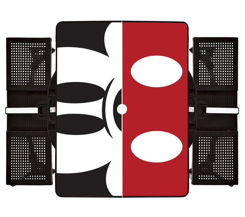 Mickey Mouse Portable and Folding Picnic Tableith Seats — View 4