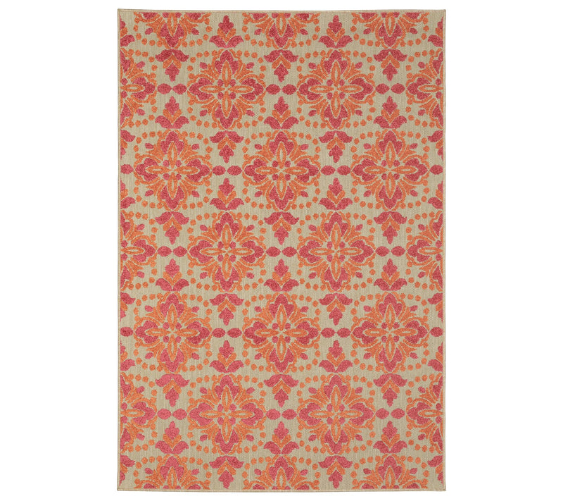 Ultimate Innovations California Villa 7'x10' In/Outdoor Rug — View 7