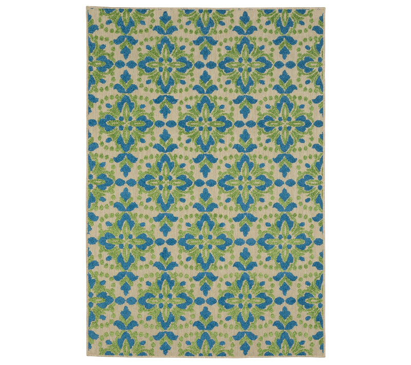 Ultimate Innovations California Villa 7'x10' In/Outdoor Rug — View 5