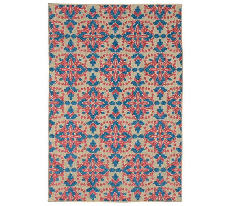 Ultimate Innovations California Villa 7'x10' In/Outdoor Rug — View 9