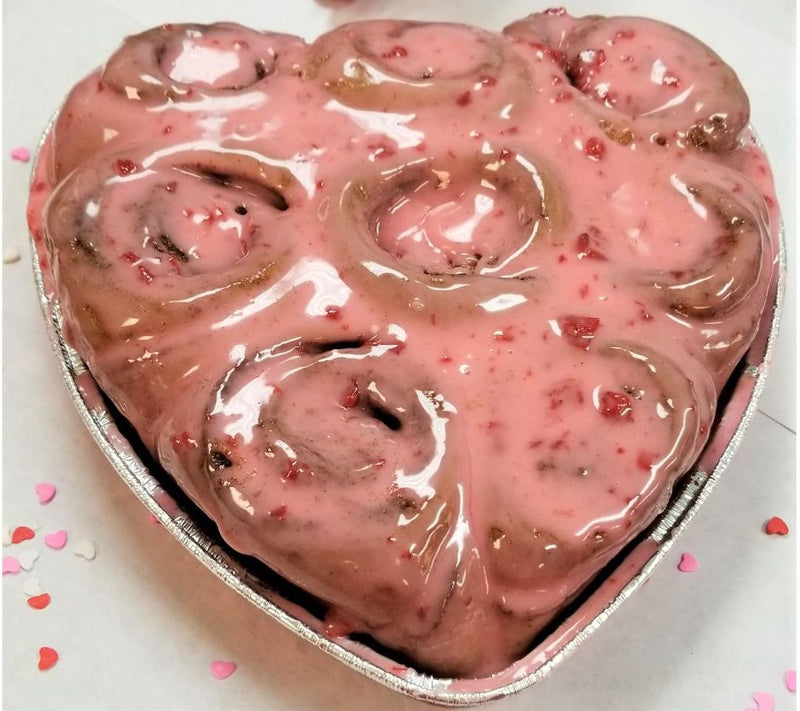Cinnamom Bakery Valentine Pan (8) Gourmet Cherr y Chip Rolls — Main view