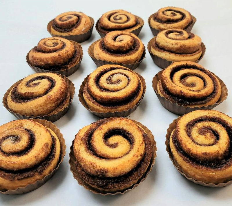 CinnaMom Bakery (6) Individual Jumbo Traditional Glaze Rolls — View 3