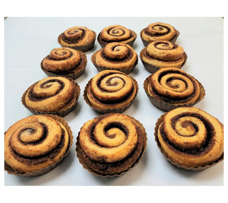 CinnaMom Bakery (12) Individual Raspberry LemonCinnamon Rolls — View 2