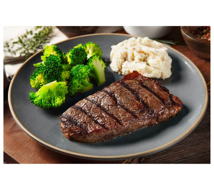 Rastelli's (6) 10 oz Grass-Fed Black Angus NY S trip Steaks