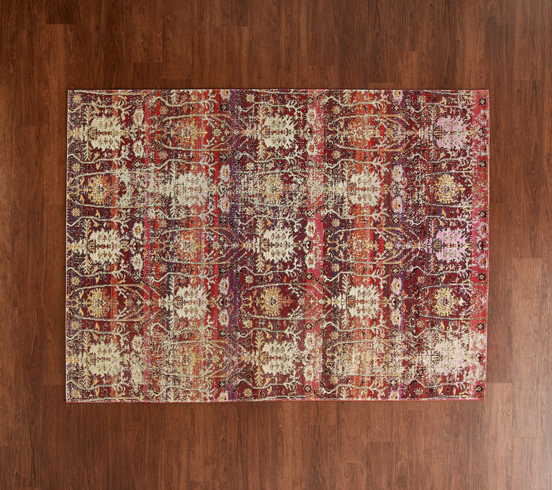 Barbara King 5'3" x 7' Indoor/Outdoor Vintage-Style Boho Rug — View 11