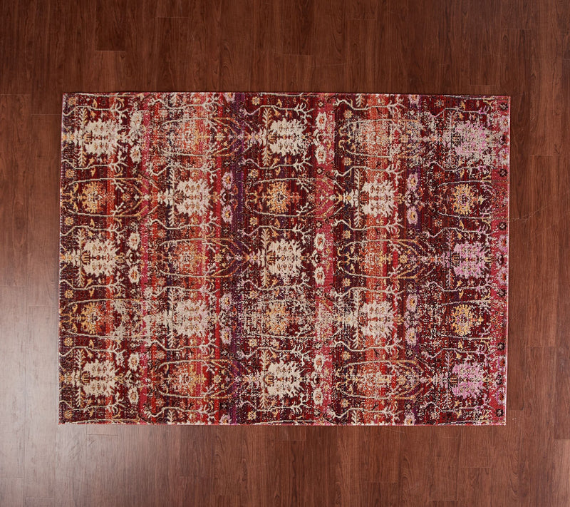 Barbara King 5'3" x 7' Indoor/Outdoor Vintage-Style Boho Rug — View 7