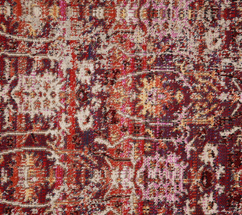 Barbara King 6'6" x 10' Indoor/Outdoor Vintage-Style Boho Rug — View 14