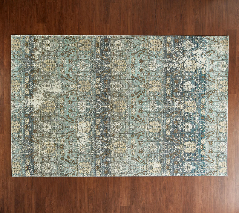 Barbara King 6'6" x 10' Indoor/Outdoor Vintage-Style Boho Rug — View 13