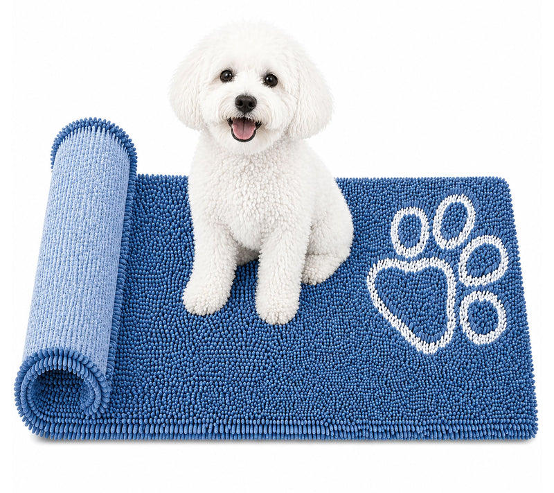 Pet Life Fuzzy Quick-Drying Anti-Skid Dog Mat — View 3