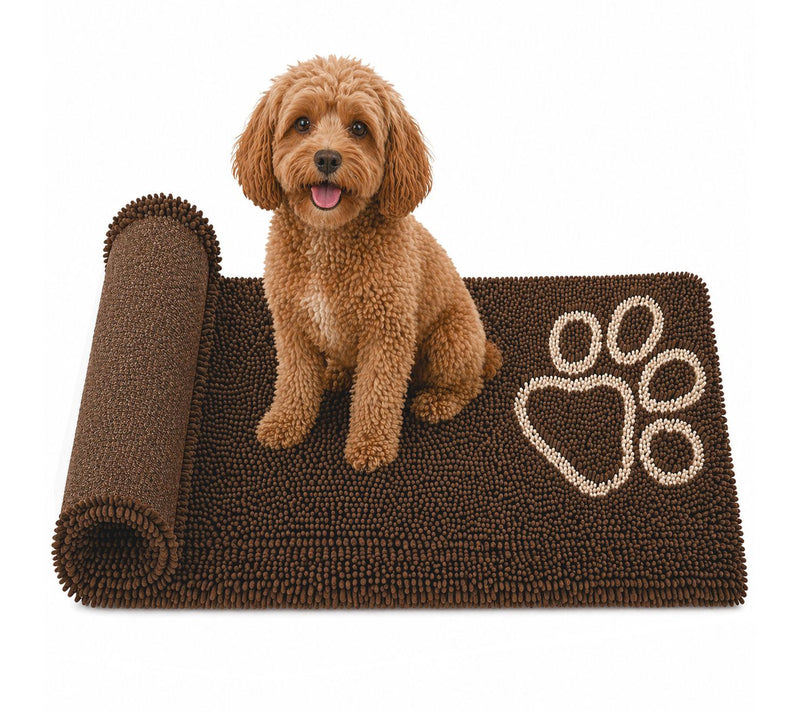 Pet Life Fuzzy Quick-Drying Anti-Skid Dog Mat — View 5