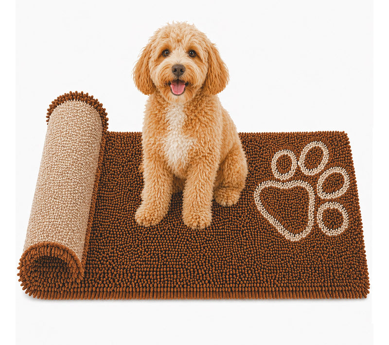 Pet Life Fuzzy Quick-Drying Anti-Skid Dog Mat — View 9
