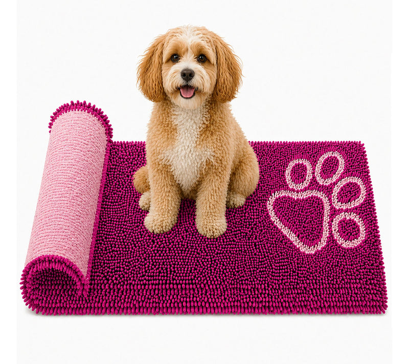 Pet Life Fuzzy Quick-Drying Anti-Skid Dog Mat — View 11