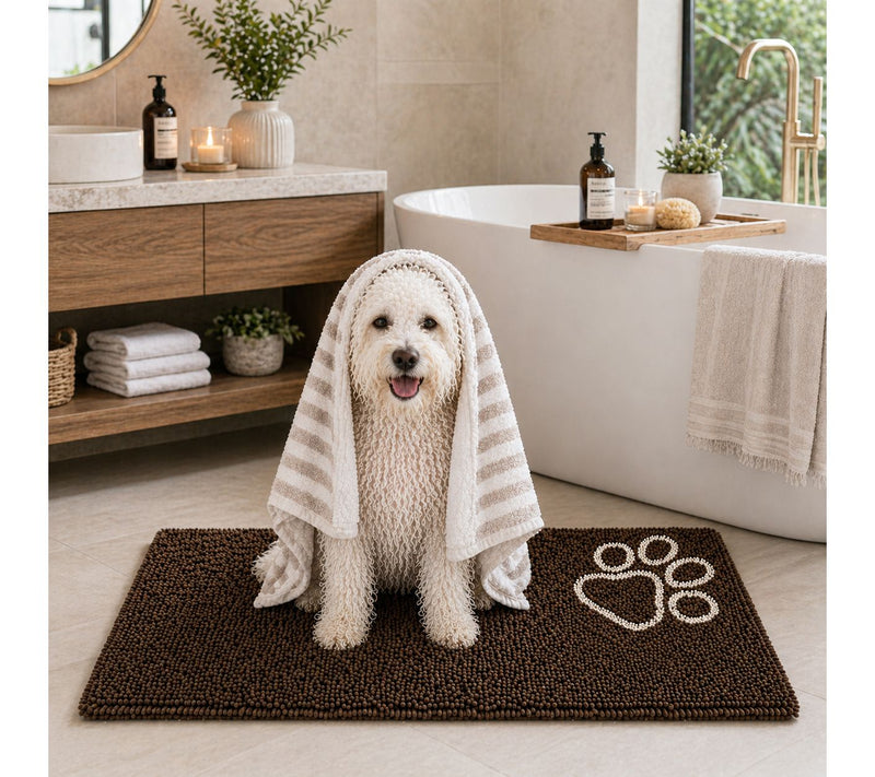 Pet Life Fuzzy Quick-Drying Anti-Skid Dog Mat — View 17