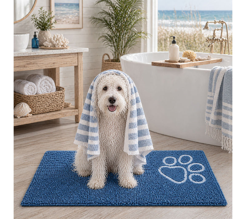 Pet Life Fuzzy Quick-Drying Anti-Skid Dog Mat — View 16