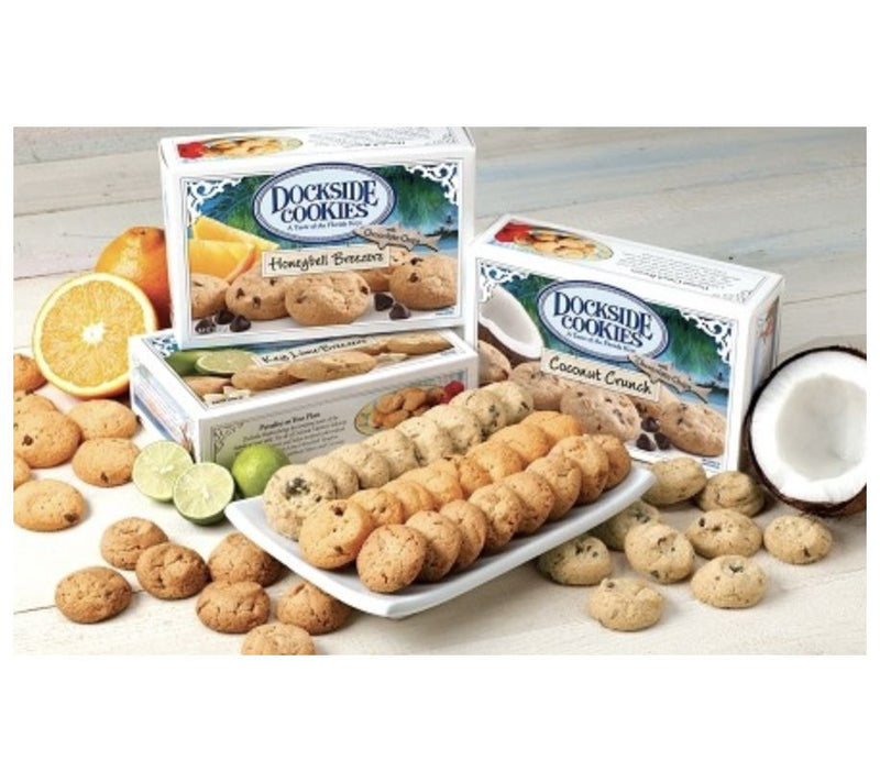Dockside Market (3) 5-oz Boxes of Key Lime Breezer Cookies — View 2