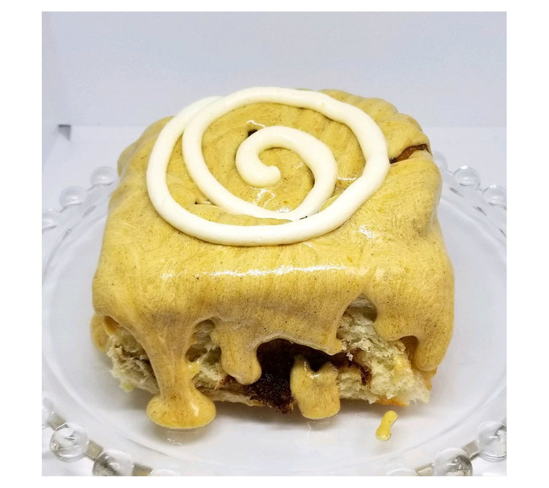 CinnaMom Bakery (6) Individual Jumbo Pumpkin Chesecake Rolls — Main view
