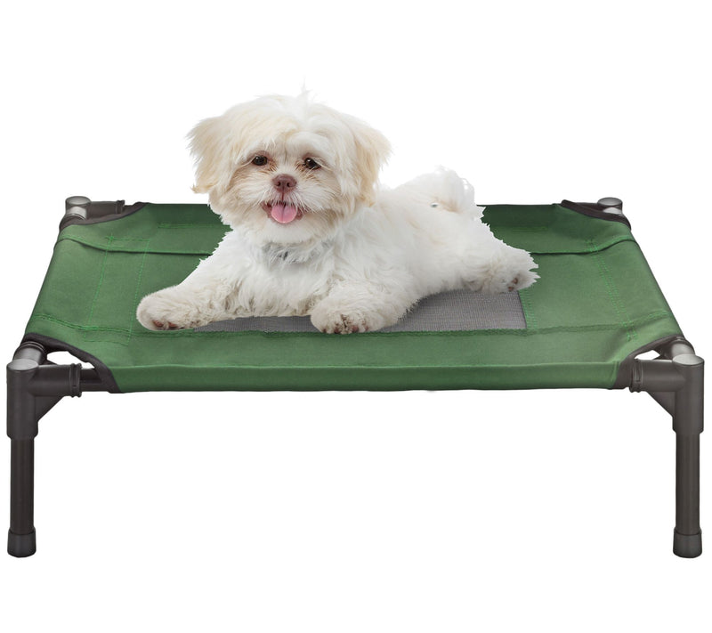Pet Adobe Indoor/Outdoor Elevated Pet Bed 30" x24" - Green — View 2