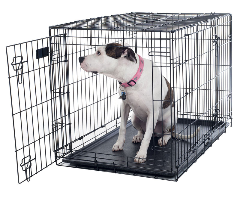 Pet Adobe Large 2 Door Foldable Dog Crate Cage 3-in-1 — View 3