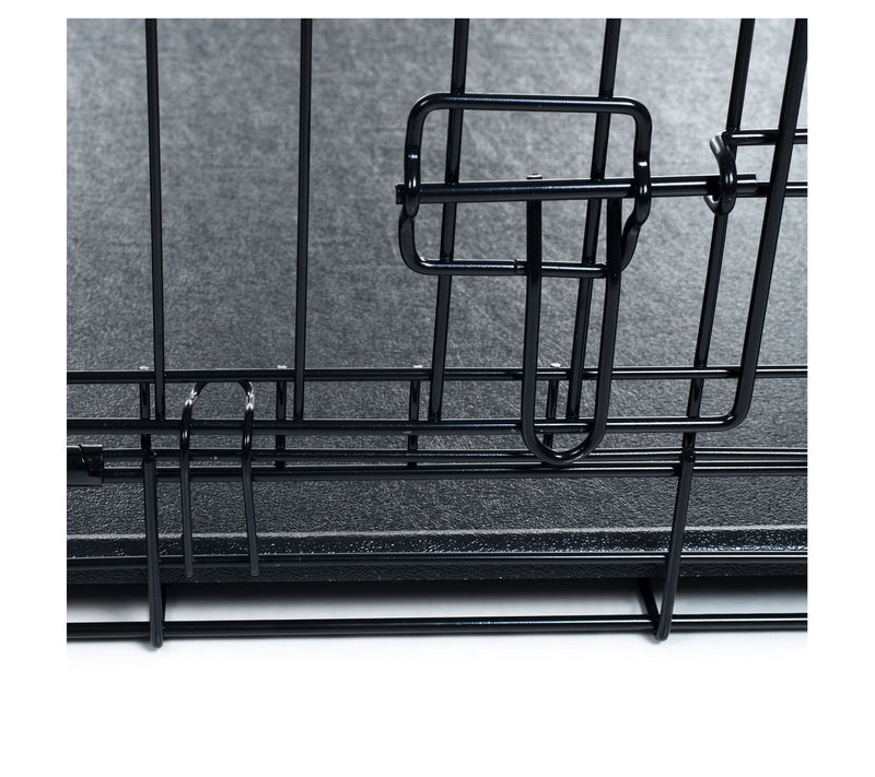 Pet Adobe Large 2 Door Foldable Dog Crate Cage 3-in-1 — View 5