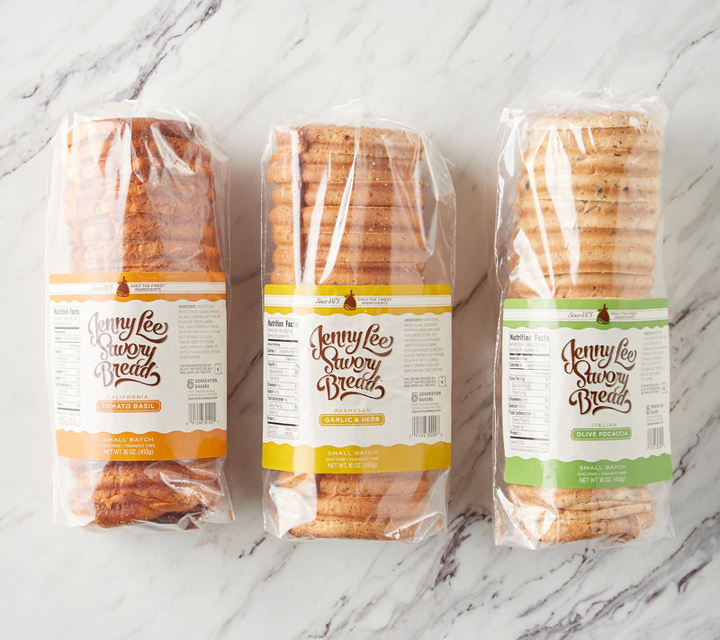 Jenny Lee (3) 16oz Savory Artisan Thick Slice Bread Loaves — View 5