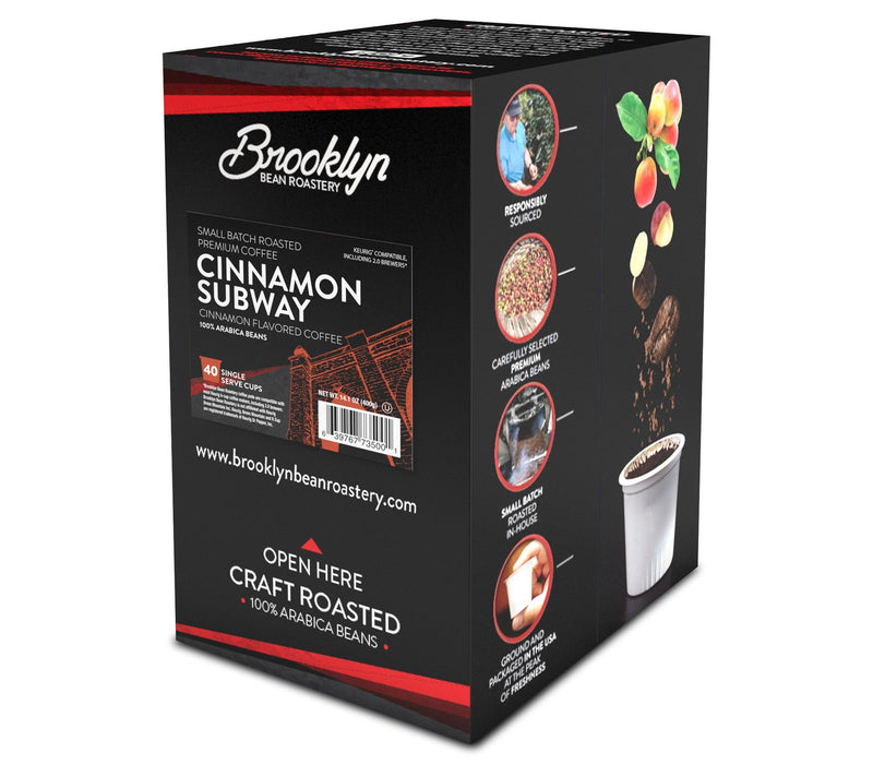 Brooklyn Beans 40-Count Cinnamon Subway CoffeePods — View 2