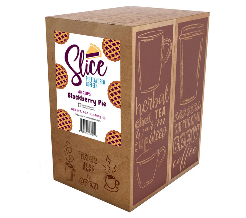 Slice 40-Count Flavored Blackberry Pie Coffee Pods — View 3