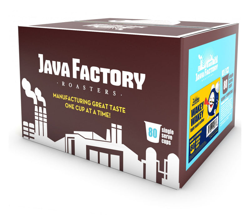 Java Factory 80-Count Wakey Wakey Light Roast Coffee Pods — View 3