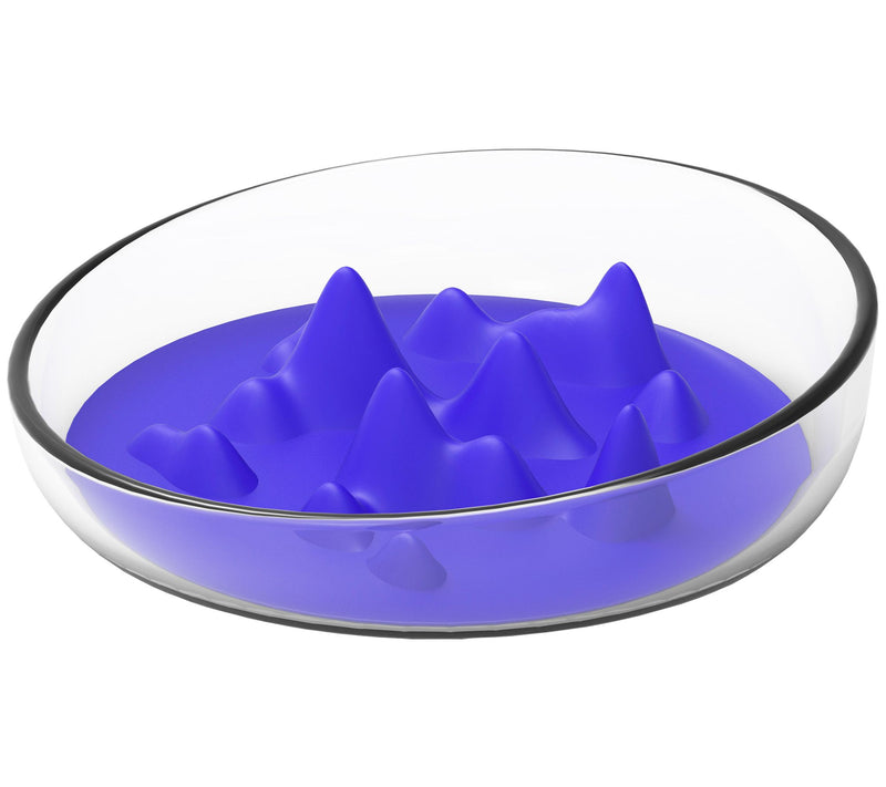 Pet Life Cirlicue Mountain-Shaped Slow-Feeding Pet Bowl — View 5