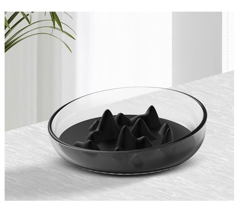 Pet Life Cirlicue Mountain-Shaped Slow-Feeding Pet Bowl — View 10