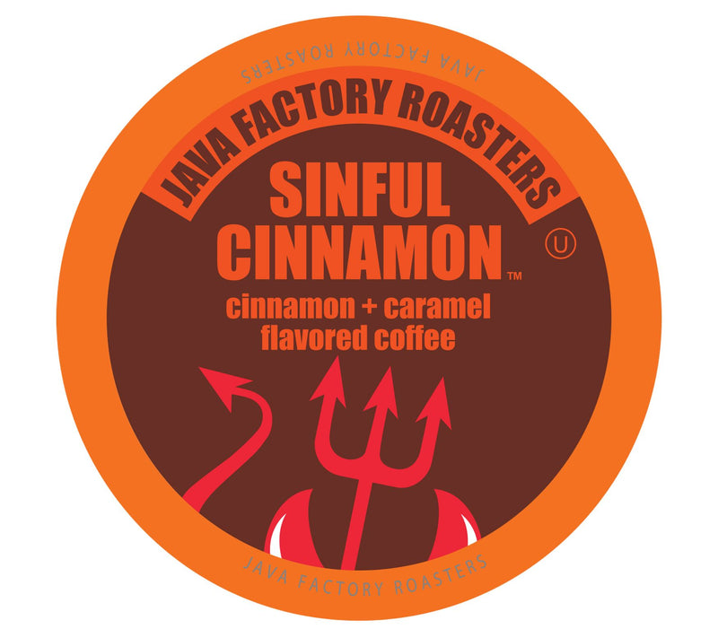 Java Factory 40-Count Cinnamon and Caramel Coffee Pods — Main view