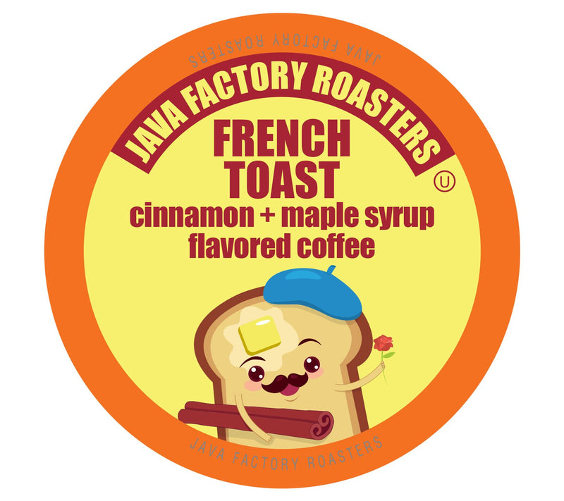 Java Factory 40-Count French Toast Flavored Coffee Pods — Main view