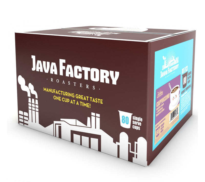 Java Factory 80-Count Cappuccino Flavored Coffee Pods — View 4