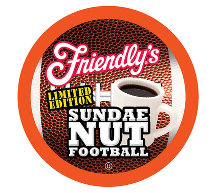 Friendly's 40-Count Sundae Nut Football Flavored Coffee Pods